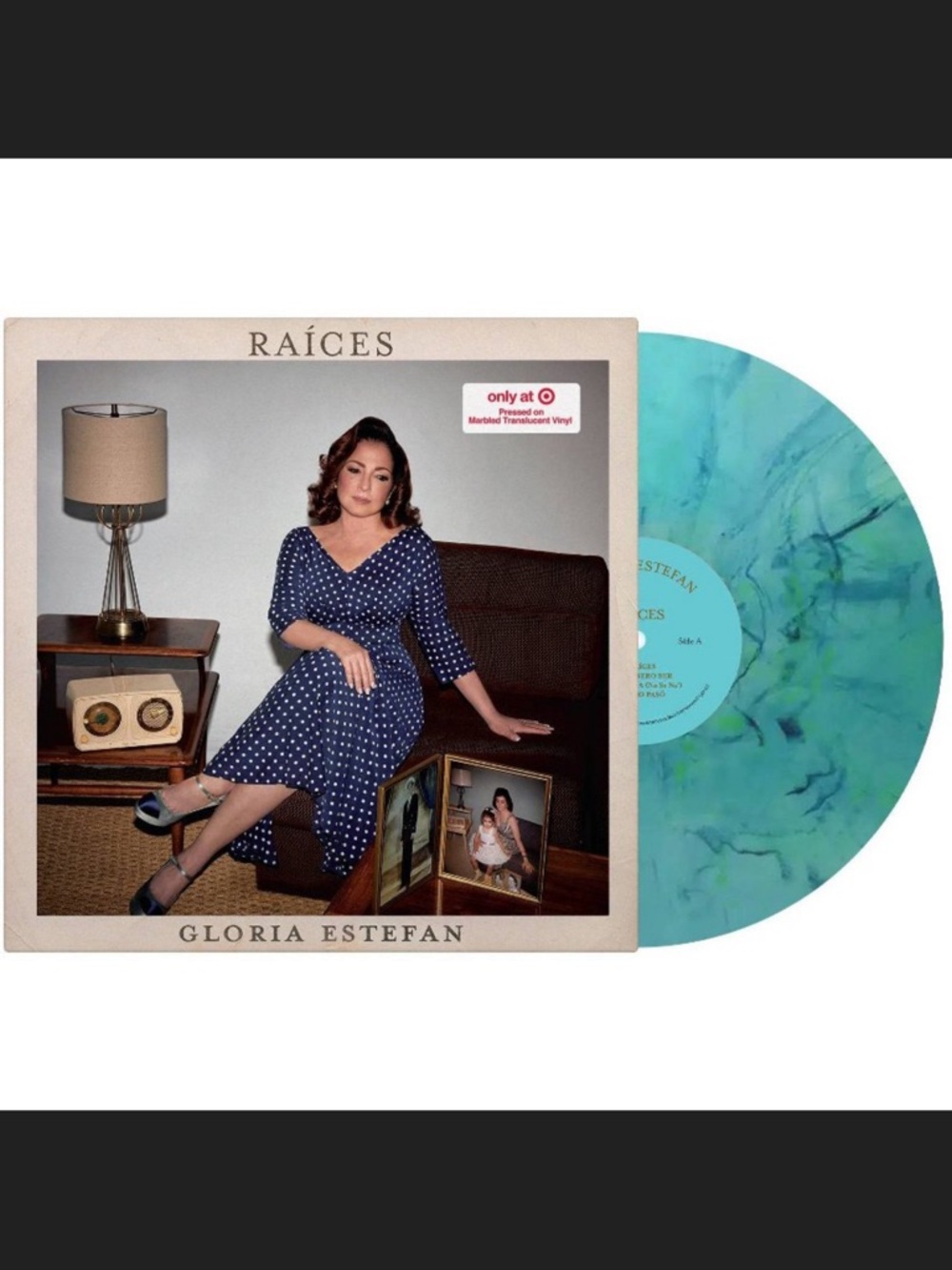 Gloria Estefan Raices  Exclusive 2xLP Marbled Translucent Vinyl New Sealed